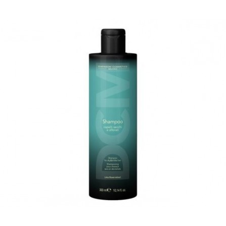 DCM Shampoo for Dry and Damaged Hair Шампоан за суха и изтощена коса с екстракт от цвят на лотос 300ml